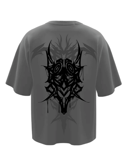 Warrior Mask Oversized Tshirt