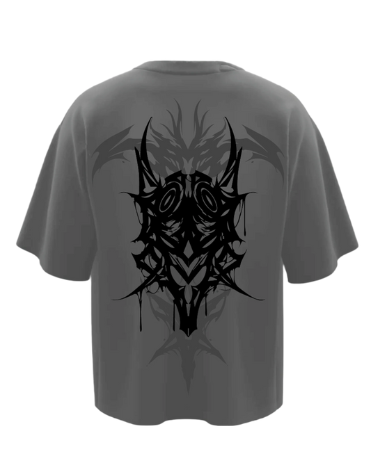 Warrior Mask Oversized Tshirt